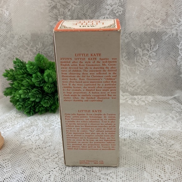 Vintage Avon Little Kate Bottle empty/with box. Good Vintage Condition - Picture 10 of 12